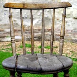 Old wooden chair